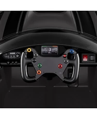 Slickblue 12V GT3 Licensed Ride-On Car for Kids with Adjustable Speed