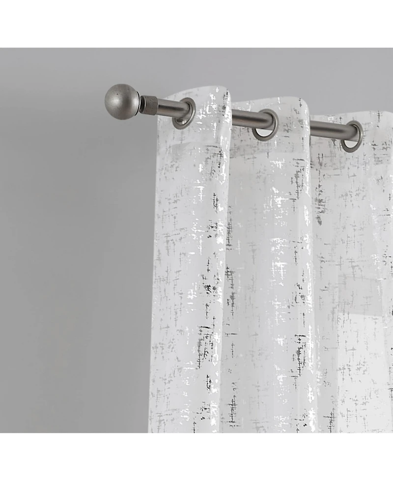 Dainty Home Linea Window Panel Set, 76" x 84"