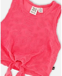 Deux par Deux Little Girls 4"16 Terry Tank Top and Shorts Set