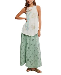 Free People Women's Rosie Graphic Crewneck Cotton T-Shirt