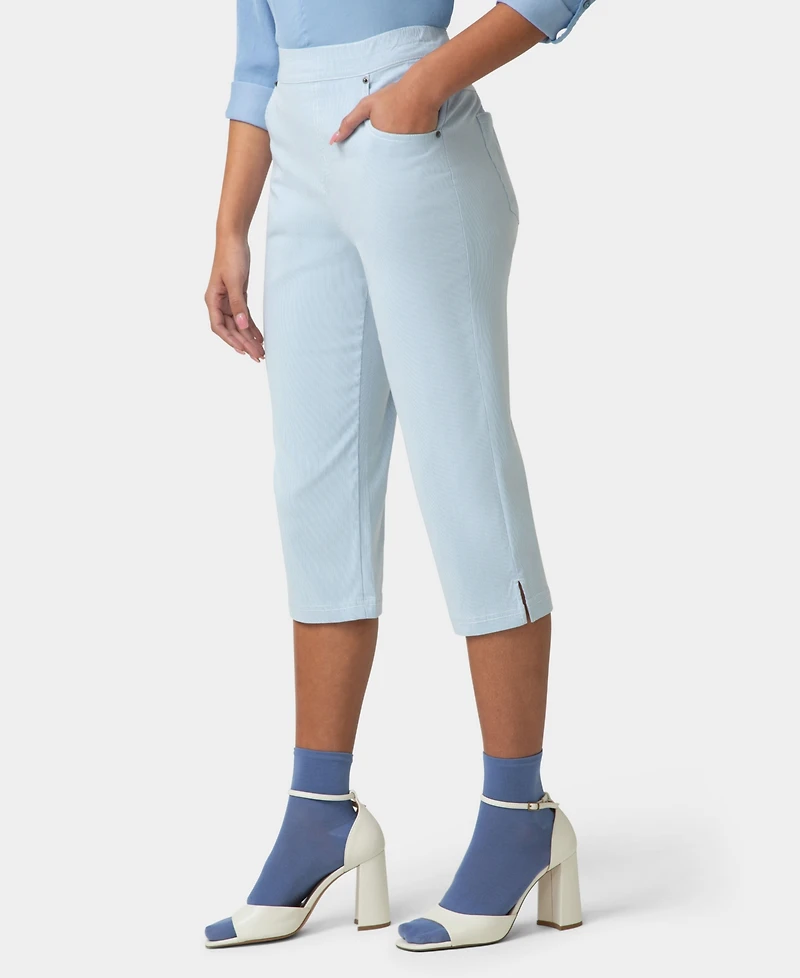 Hue Women's Spring Stripe Pedal Pusher