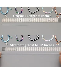 Gnuadz Stretchy String Elastic Cord for Bracelets Necklaces Beading 2 Rolls