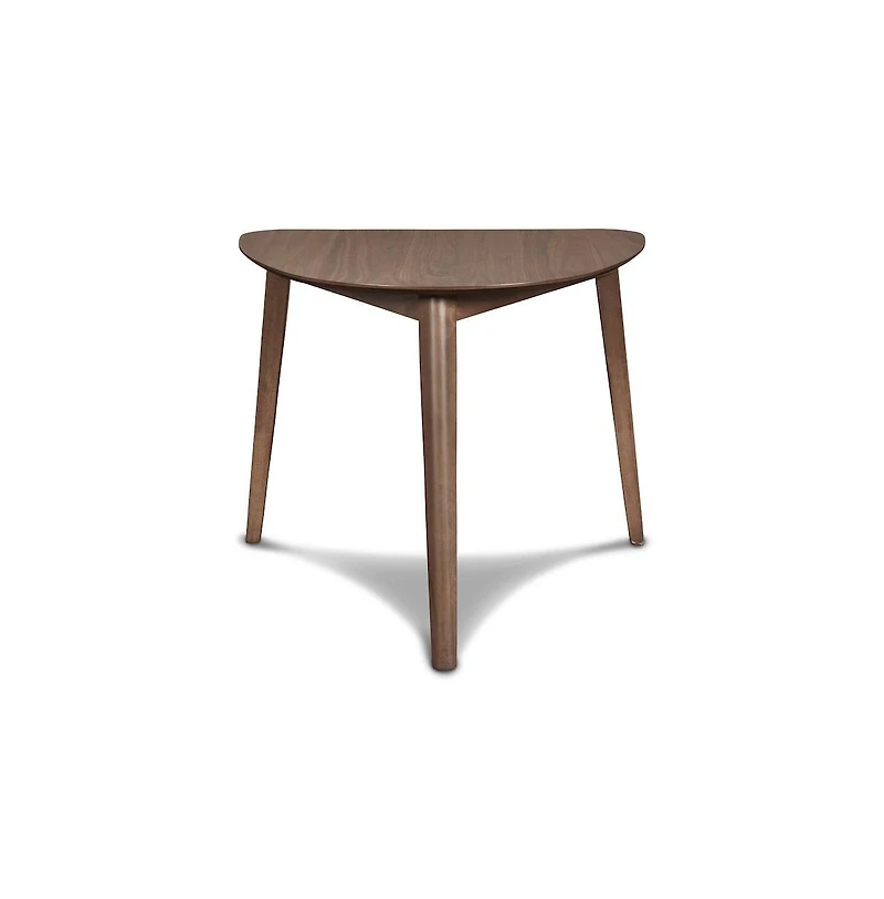 New Classic Furniture Furniture Oscar 32" Solid Wood Triangle Corner Table