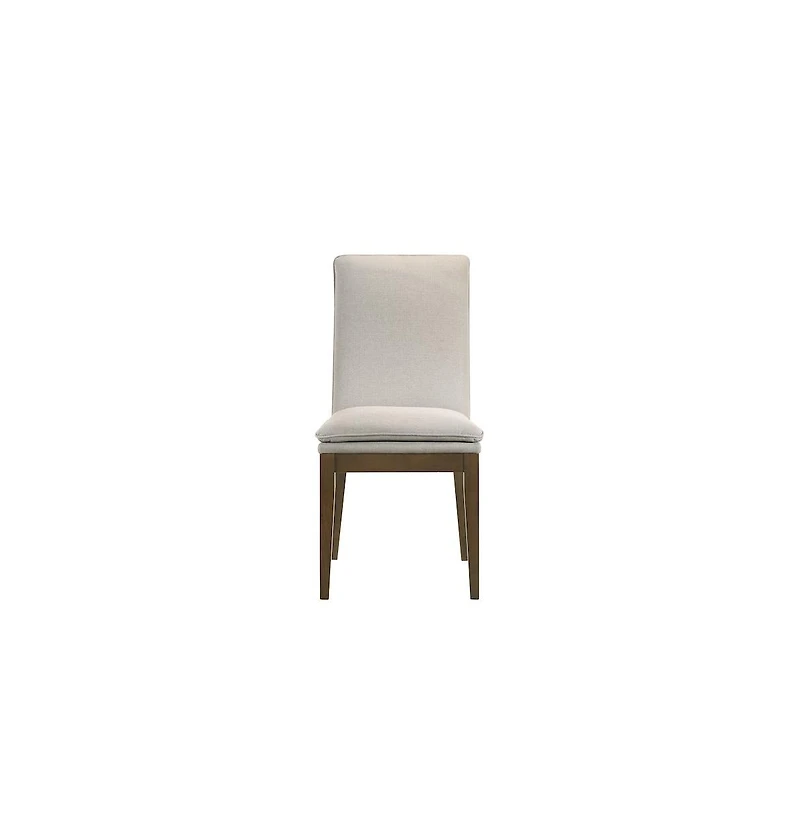 New Classic Furniture Maggie Dining Chair W/ Cushion-Walnut Set of 2