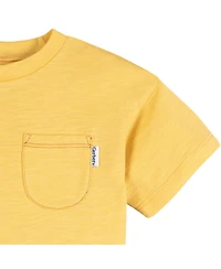Gerber Baby Boys 3-Piece T-Shirts and Shorts, Awesome Yellow, 18 Months