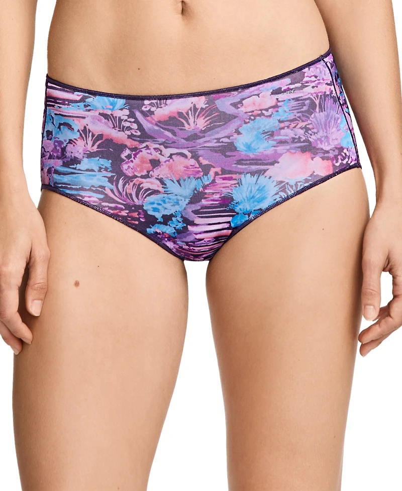 Jockey No Panty Line Promise Hip Brief Underwear 1372, Extended Sizes