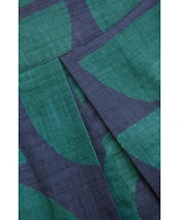 Celtic & Co. Women's Box Pleated Midi Skirt