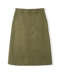 Celtic & Co. Women's Cotton Twill Midi Skirt