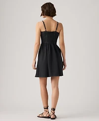 Levi's Women's Jadine Square Neck Denim Mini Dress