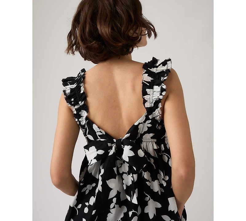 Levi's Women's Meg Printed Sleeveless Cotton Mini Dress