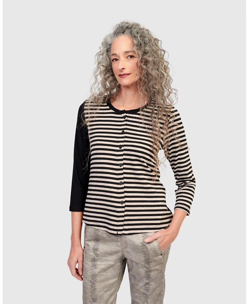 Alembika Women's Urban Vancouver Crew Cardigan