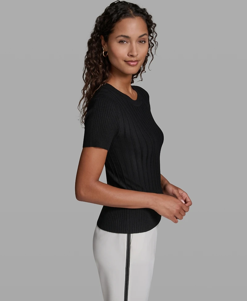 Karl Lagerfeld Paris Women's Crew Neck Sweater