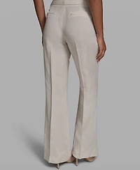 Karl Lagerfeld Paris Women's Wide-Leg Woven Pants
