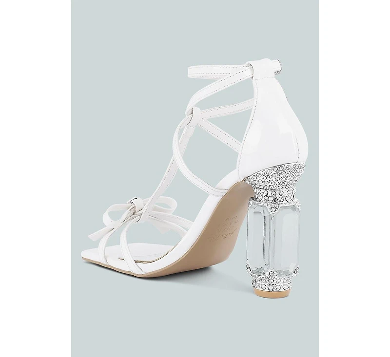 Affluence Jeweled High Heel Sandals