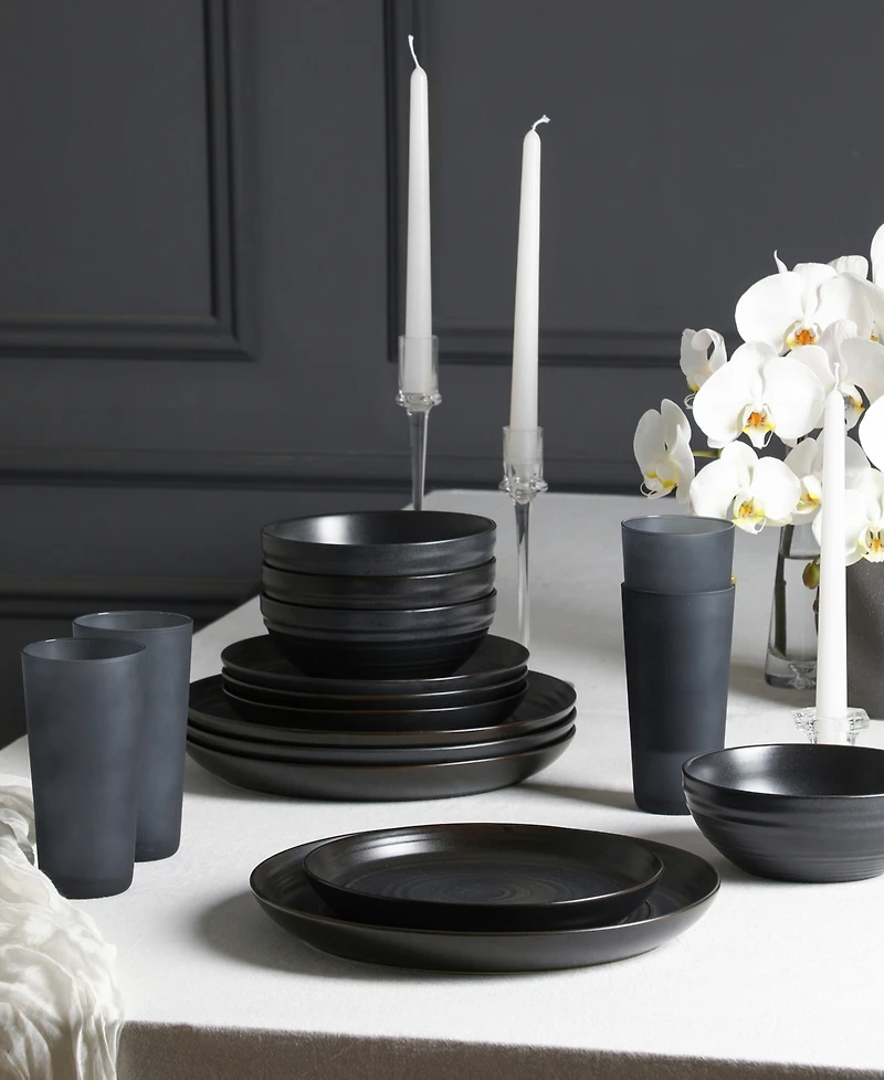 Stone Lain Elio 16-Pc. Dinnerware Set, Service For 4