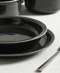 Stone Lain Slate 24-Pc. Dinnerware Set, Service For 8