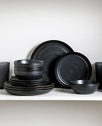 Stone Lain Elio 32-Pc. Dinnerware & Glassware Set, Service For 4