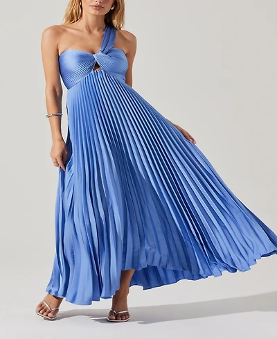 Astr the Label Women's Emese Pleated Floral Maxi Dress