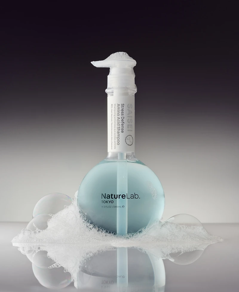 NatureLab Tokyo Saisei Stress Defense Amino Acid Shampoo, 11.5 oz.