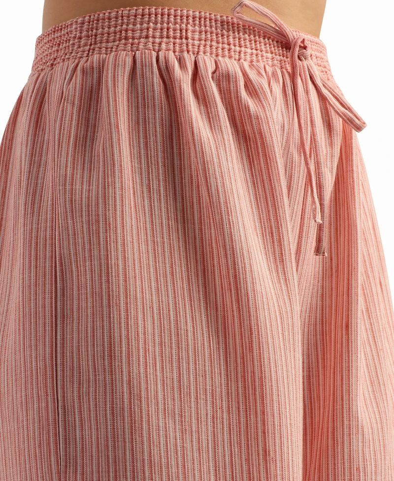 Bcx Women's Pull-On Mini Stripe Pants