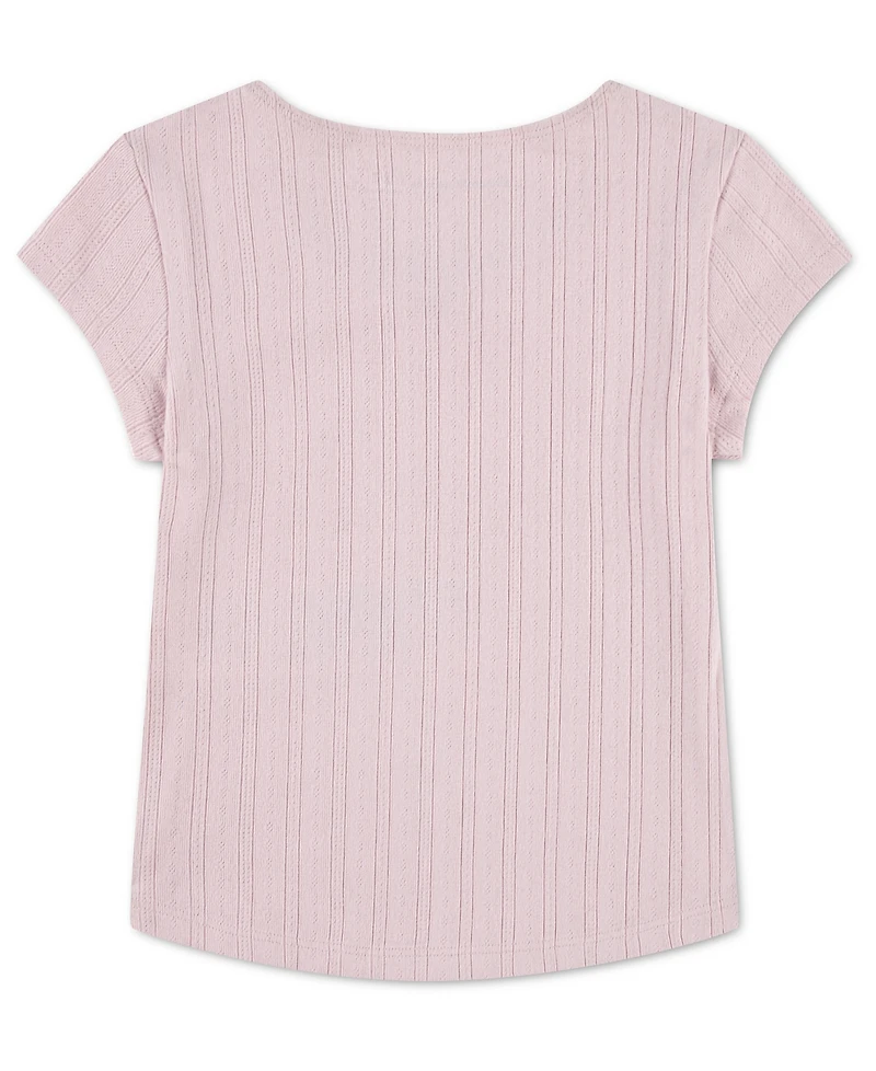 abercrombie kids Girls' Scoop Neck T-shirt