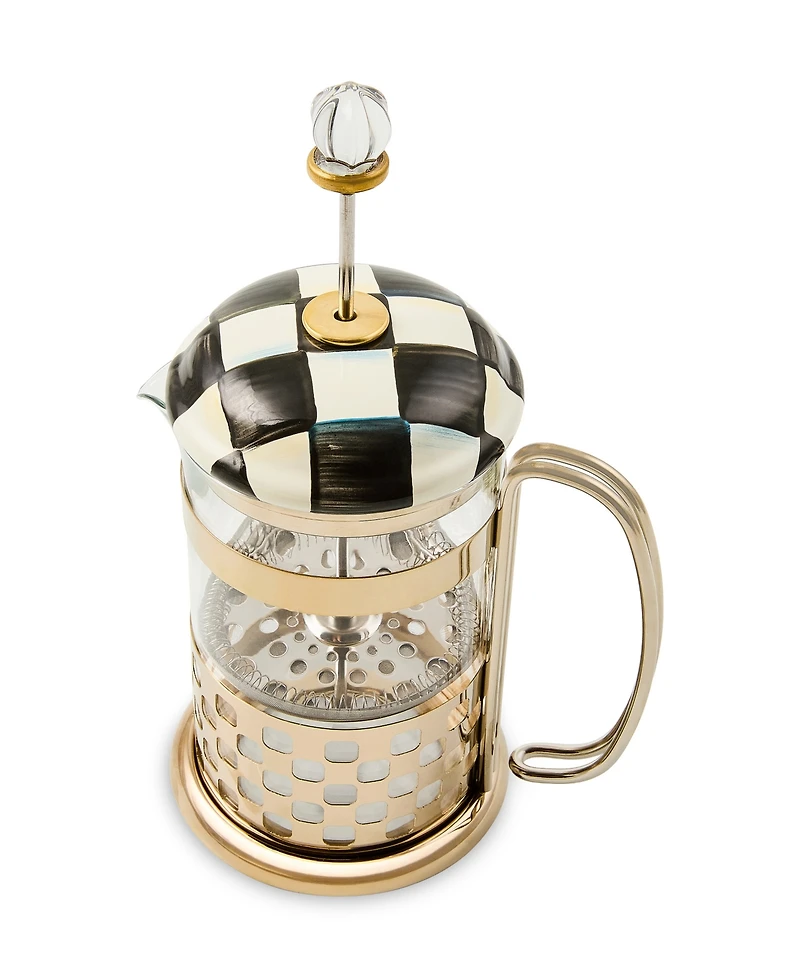 MacKenzie-Childs Courtly Check French Press