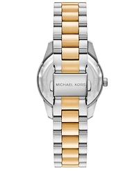 Michael Kors Women's Lexington Quartz Multifunction Two-Tone Stainless Steel Watch 34mm