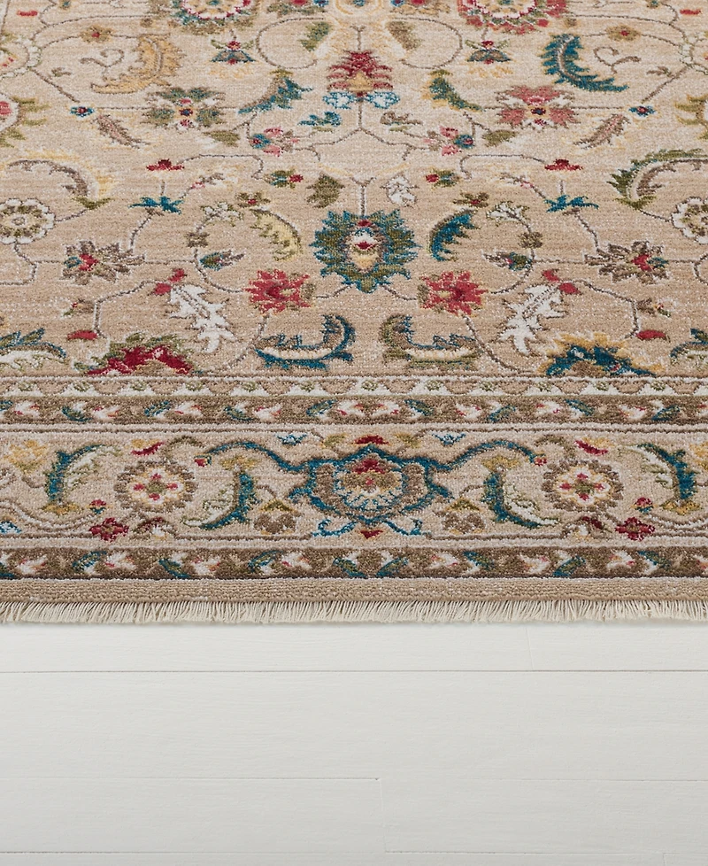 Lauren Ralph Lauren Tristan LRL1299E Beige and Multi 8' X 10' Area Rug