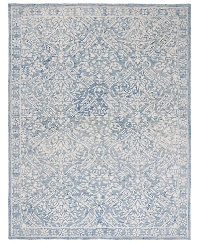 Lauren Ralph Lauren Olivier LRL6935M Blue and Ivory 8' X 10' Area Rug