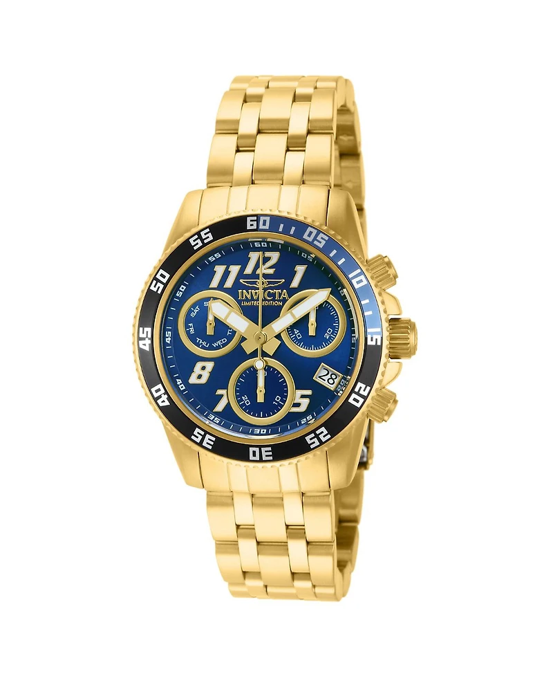 Invicta Men's 16629 Cruiseline Quartz Chronograph Metallic Dial Watch