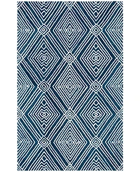 Lauren Ralph Lauren Isabella LRL6608N Indigo 5' X 8' Area Rug