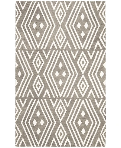 Lauren Ralph Lauren Imani Geometric LRL6609F Sepia 5' X 8' Area Rug