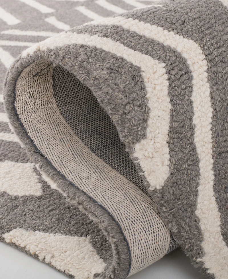 Lauren Ralph Lauren Imani Geometric LRL6609F Sepia 8' X 10' Area Rug