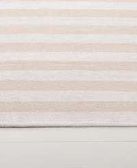 Lauren Ralph Lauren Ludlow Stripe LRL7350D Alabaster 2'3" X 8' Runner Area Rug
