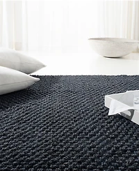 Lauren Ralph Lauren Nigel LRL7400A Navy 5' X 8' Area Rug