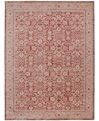 Lauren Ralph Lauren Warwick LRL1310B Oxblood 7'9" X 10' Area Rug