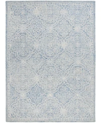 Lauren Ralph Lauren Etienne LRL6603M Blue and Ivory 8' X 10' Area Rug