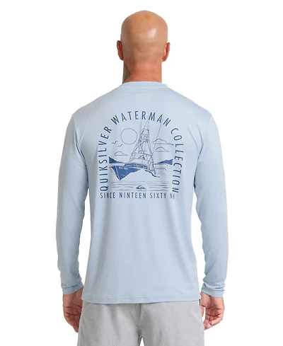 Quiksilver Waterman Men's Long-Sleeve Cool Breeze T-Shirt