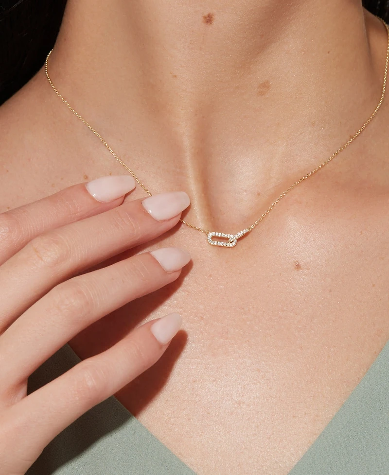 Ana Luisa Loree Gold-Plated Link Chain Necklace