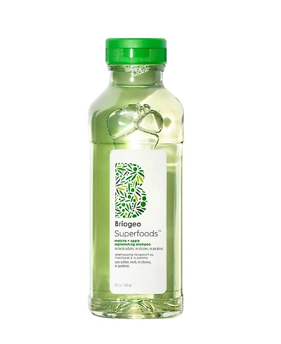 Briogeo Matcha + Apple Replenishing Shampoo, 12.5 oz.
