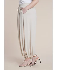 Eloquii Women's Drawstring Balloon Pant