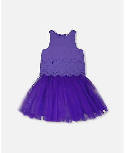 Deux par Deux Little Girls Sleeveless Top and Skirt Set