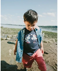 Deux par Deux Little Boys Cotton Short Sleeve T-Shirt