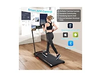 Hongge 3-in-1 Folding Treadmill with Remote Control and Led Display
