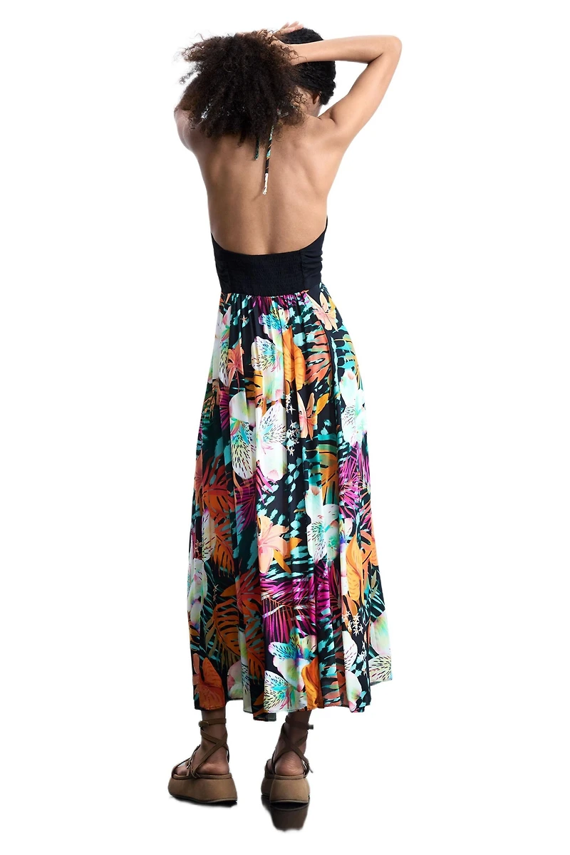 Desigual Women's Long tropical dress