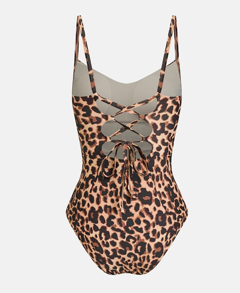 Cupshe Women's Vibrant Floral One-Piece Swimsuit