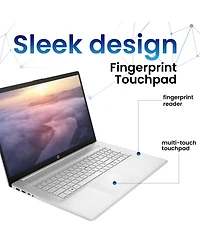 Hp Essential 17.3" Traditional Laptop Intel Core i7 16GB Ram Intel Iris Xe Graphics 1TB Ssd Storage Windows 11 Pro 60Hz - Silver