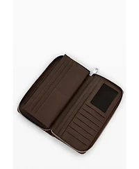 Desigual Women's Large faux leather studded wallet