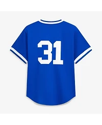 Mitchell & Ness Men's Greg Maddux Royal Chicago Cubs Authentic Batting Practice Jersey