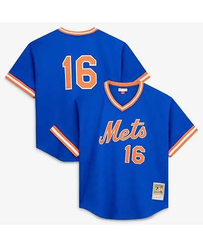 Mitchell & Ness Men's Dwight Gooden Royal New York Mets Authentic Batting Practice Jersey